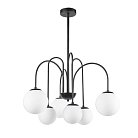 Люстра на штанге Arte Lamp A1675LM-6BK MEBSUTA