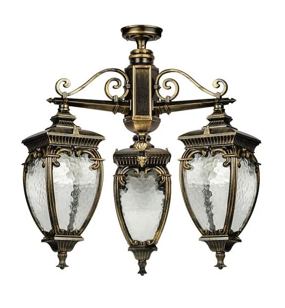 Потолочный светильник уличный Oasis Light 86270A/3 02 Gb VERONA Потолочный светильник уличный Oasis Light 86270A/3 02 Gb VERONA