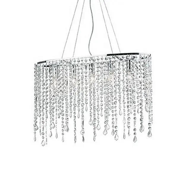 Подвесной светильник Ideal Lux RAIN SP5 TRASPARENTE (RAIN CLEAR SP5) 008363 Подвесной светильник Ideal Lux RAIN SP5 TRASPARENTE (RAIN CLEAR SP5) 008363