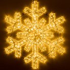 Светодиодная фигура Ardecoled 034261 Снежинка ARD-Snowflake-M11-1250x1200-604Led Warm