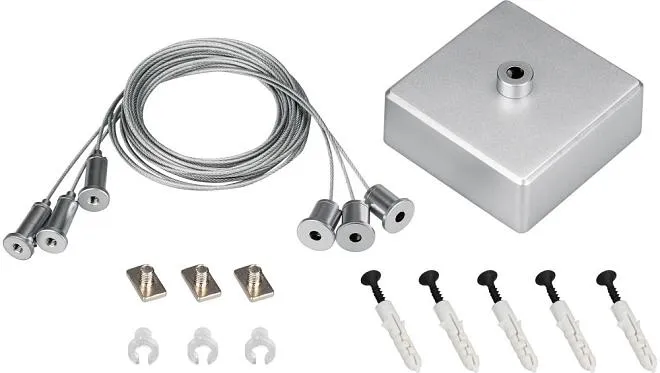 Подвес ARL-3x2m Set (Silver box, Pad 9x2mm) (, Металл) Arlight 040293 Подвес ARL-3x2m Set (Silver box, Pad 9x2mm) (, Металл) Arlight 040293