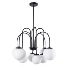 Люстра на штанге Arte Lamp A1675LM-8BK MEBSUTA