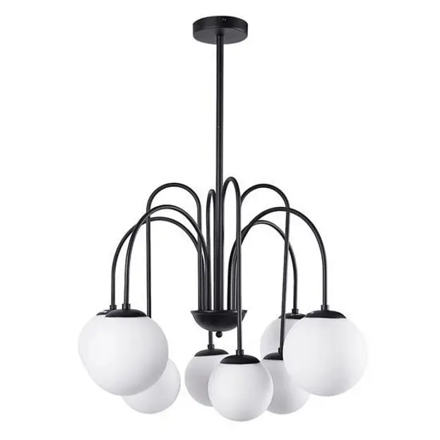 Люстра на штанге Arte Lamp A1675LM-8BK MEBSUTA Люстра на штанге Arte Lamp A1675LM-8BK MEBSUTA