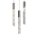Подвесной светильник Delight Collection OM8201013-3 chrome Trinity