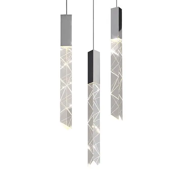 Подвесной светильник Delight Collection OM8201013-3 chrome Trinity Подвесной светильник Delight Collection OM8201013-3 chrome Trinity