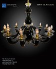 Подвесная люстра Reccagni Angelo Venus 12L Nero Gold venus