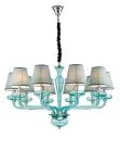 Подвесная люстра Lucia Tucci ASHANTI 1260.10 blue