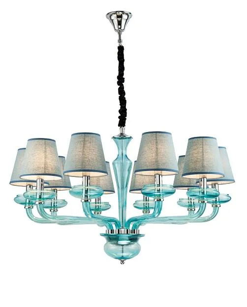 Подвесная люстра Lucia Tucci ASHANTI 1260.10 blue