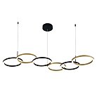 Подвесной светильник 14034/A/6P Black Indigo V000213L