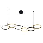 Подвесной светильник 14034/A/6P Black Indigo V000213L