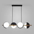 Подвесной светильник Eurosvet 70149/4 черный/латунь a064820 Moity