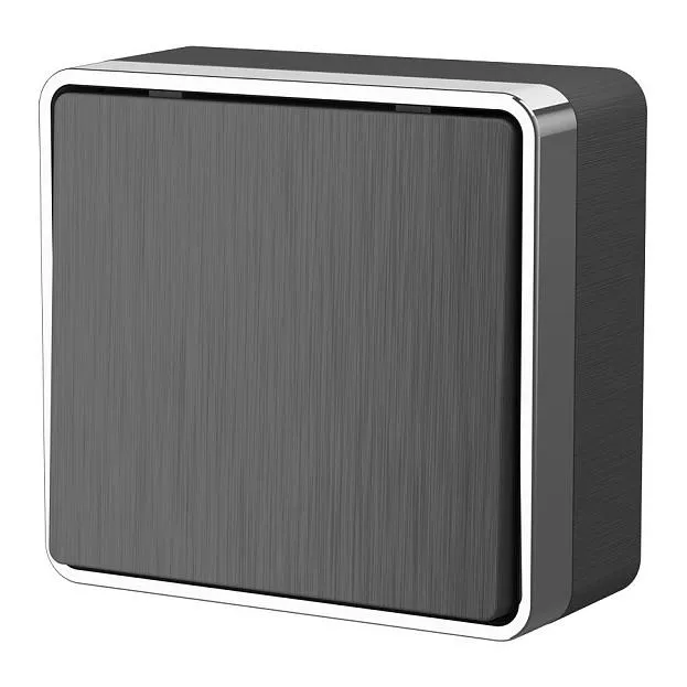 Выключатель одноклавишный Werkel W5012004 (графит рифленый) Gallant a051338 Выключатель одноклавишный Werkel W5012004 (графит рифленый) Gallant a051338
