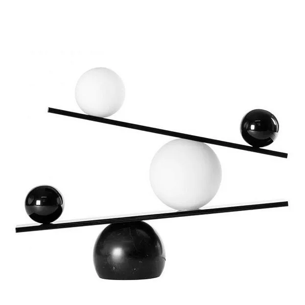 Настольная лампа BALANCE by oblure черный цвет ImperiumLoft 144089-22 43.419