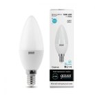 Лампа Gauss 33120 E14 10W 4100K свеча матовая Elementary