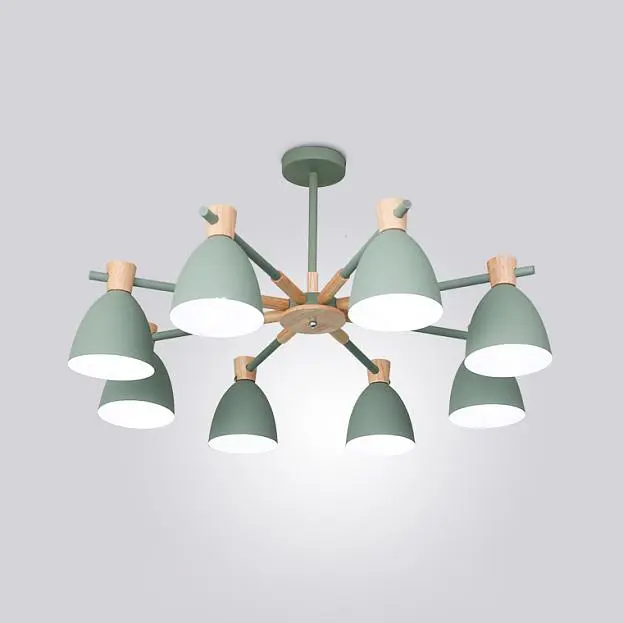 Потолочная Люстра Folke 8 Green ImperiumLoft 178027-26 Потолочная Люстра Folke 8 Green ImperiumLoft 178027-26