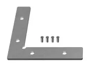 Соединитель угловой для алюминиевого профиля "Profile System" Ambrella light GP8052 SL