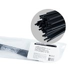 Термоусадочная трубка длина 100 см., коэф. усадки 2:1 Stekker 50270 HST-105-100BK