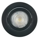 Светодиодный светильник AL540 встраиваемый 7W 4000K черный "круг" Feron.ONE 52050 AL540