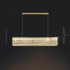 Реечный, рядный светильник ACHILLES B LONG Размер L. Цвет Латунь Lampatron 7391-20410