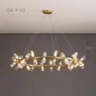 Кольцевые люстры и светильники SELMER 40 ламп Lampatron 7656-21419