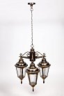 Уличный светильник подвесной Oasis Light 79750S/3 Gb
