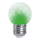 Лампа-строб Feron 38209 LB-377 Шар E27 1W зеленый