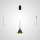 Подвесной светильник CAI B Золото (верх) + Жемчужно-черный Lampatron 6913-24154