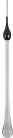 Подвесной светильник NEWPORT 15501/S black glossy