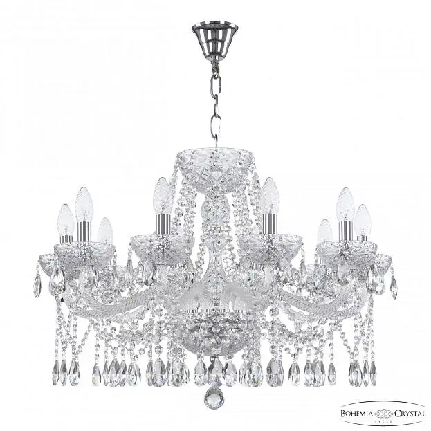 Люстра Bohemia Ivele Crystal  5413/10/240 Ni Clear/M-1F