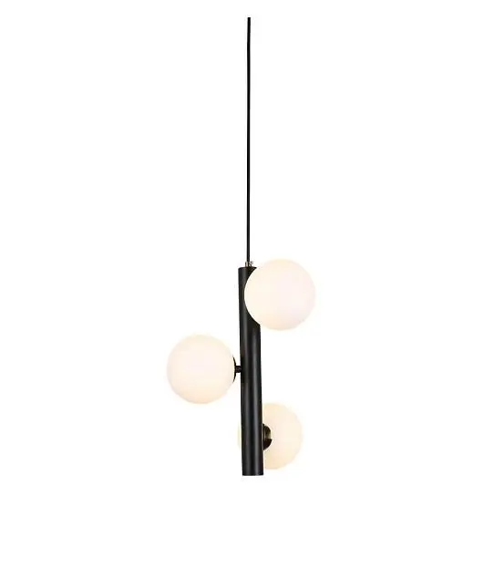 Подвесной светильник Lumina Deco LDP 6031-3 BK+MD Berica
