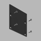 Заглушка для накладного профиля LeDron 13305-Z Black