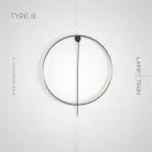 Бра WILD RING Размер L. Тип B. Цвет Латунь Lampatron 5501-14247