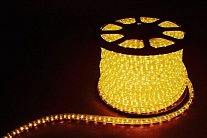 Дюралайт светодиодный Feron 26068 LED-F3W 3-х жильный, желтый, 2,88Вт/м 72LED/м 50м 220V