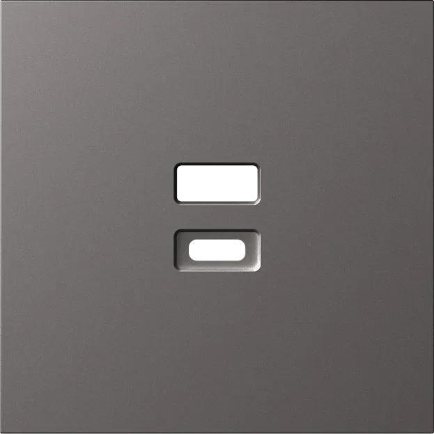 Накладка для розеток USB, матовый титан, Donel DS28645 S08 Накладка для розеток USB, матовый титан, Donel DS28645 S08