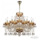 Люстра Bohemia Ivele Crystal  5413/10+5/240 G Amber/M-1G