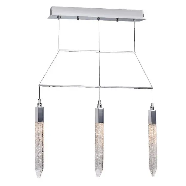 Подвесной светильник Delight Collection MD17003025-3A chrome Shard Подвесной светильник Delight Collection MD17003025-3A chrome Shard