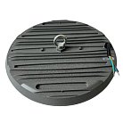 Промышленный купольный светильник Uniel ULY-U37D-100W/6500K IP65 GREY