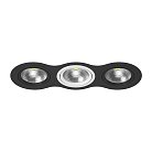 Встраиваемый светильник Lightstar i937070607 INTERO 111 Triple ROUND