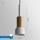 Подвесной светильник FANTA Модель A. Цвет Белый песок. Lampatron fanta-white-a 1262-1267