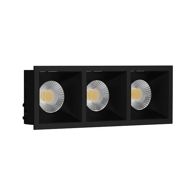 Встраиваемый светильник Ledron RISE KIT3 Black Встраиваемый светильник Ledron RISE KIT3 Black