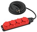 Розеточные блоки, удлинители ЭРА UK-4e-3x1,5-5m-IP44(KG)