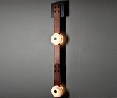 Светильник коричневый/черный Kink Light 08462-2,04(19) Сола