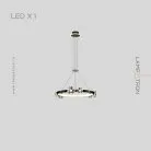 Кольцевые люстры и светильники CAMILIA RING Одно кольцо. Цвет Черный Lampatron 7531-21005