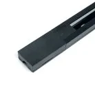 Шинопровод для трековых однофазных светильников черный 1м в наборе токоввод заглушка крепление Feron 41731 CAB1005