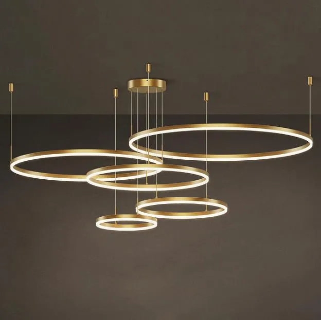 Подвесная Люстра Cruise Lux D40+60+80+100+120 By Imperiumloft 219709-23