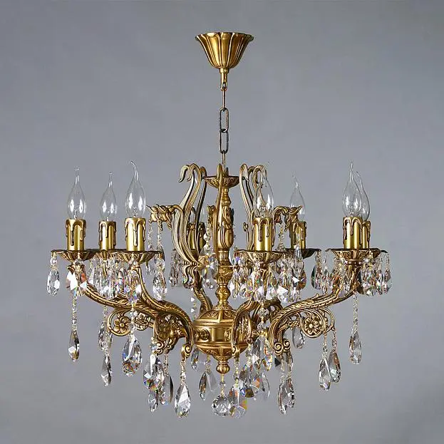 Подвесная люстра Ambiente Ferro 8828/8 AB Tear Drop Benisa Подвесная люстра Ambiente Ferro 8828/8 AB Tear Drop Benisa