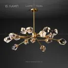 Люстра CRISTEL A 15 плафонов. Lampatron 3208-7976