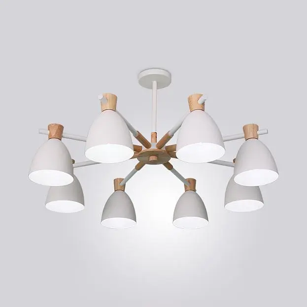 Потолочная Люстра Folke 8 White ImperiumLoft 178030-26 Потолочная Люстра Folke 8 White ImperiumLoft 178030-26