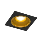Встраиваемый светодиодный светильник LeDron LEVEL SQ Black-Gold TRIAC 4000K