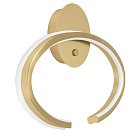 Светодиодный бра 12W(LED) 2200-6500K, 2250lm, сталь, золотой, белый Eglo 390488 BOGADO